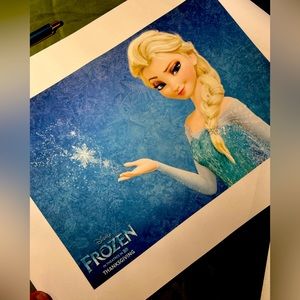 Disney Frozen Princess on Canvas